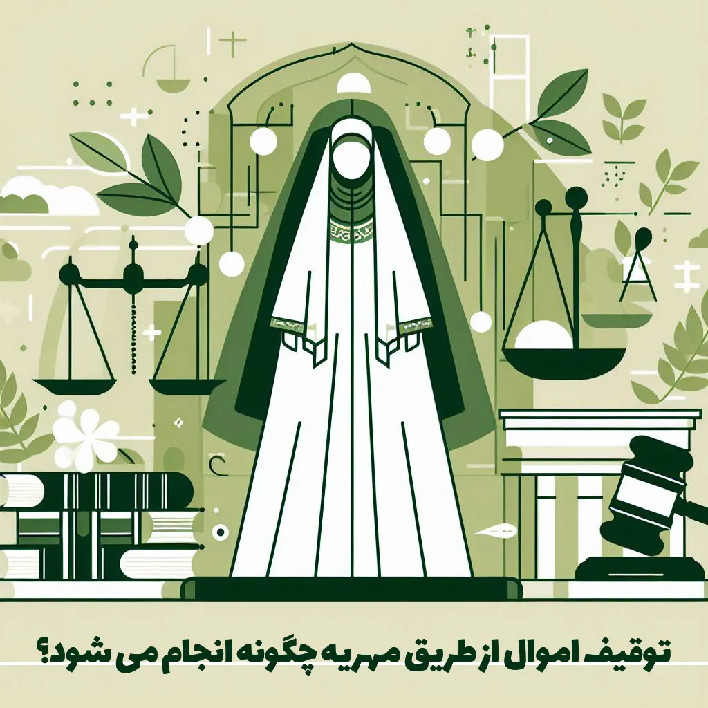 مشاوره حقوقی درباره توقیف اموال از طریق مهریه
