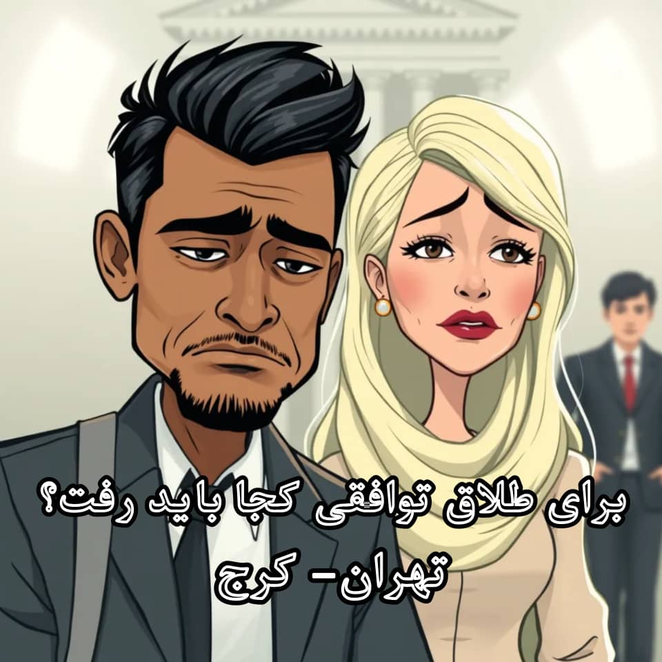 برای طلاق توافقی کجا باید رفت